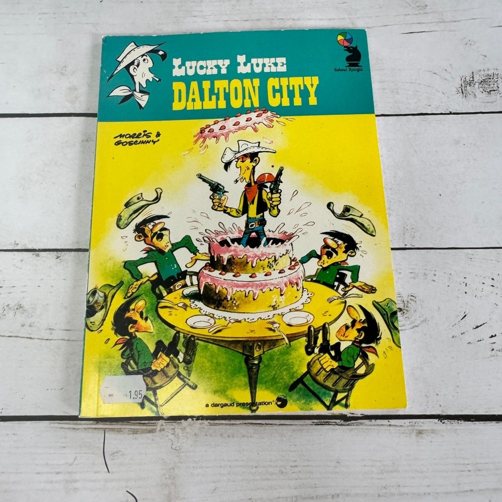 Lucky Luke Dalton City Goscinny Morris 1976 Knight Books Hodder Stoughton